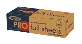 (image for) PROWRAP PRE CUT FOIL SHEET 500 - 270X30