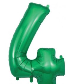 (image for) OT FOIL BALLOON NO.4 GREEN - 34"