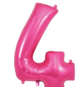 (image for) OT FOIL BALLOON NO.4 PINK - 34"