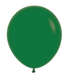 (image for) ST BALLOON F/FOREST GREEN 50S - 5"