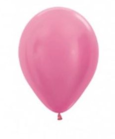 (image for) ST BALLOON SATIN FUCHSIA 50S - 5"