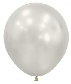 (image for) ST BALLOON SILK OYSTERWHIT 50S - 5"