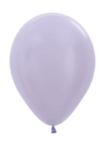 (image for) ST BALLOON SATIN LILAC 50S - 5"