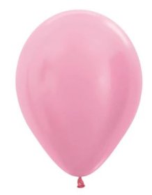 (image for) ST BALLOON SATIN PINK 50S - 12"