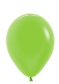 (image for) ST BALLOON NEON GREEN 50S - 12"