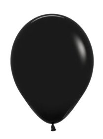 (image for) ST BALLOON F/BLACK 50S - 12"