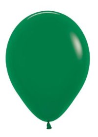 (image for) ST BALLOON F/FOREST GREEN 100S - 5"