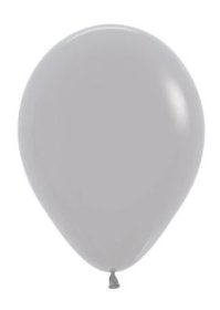 (image for) ST BALLOON F/GREY 50S - 12"