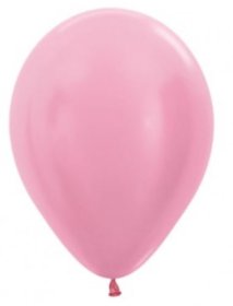 (image for) ST BALLOON SATIN PINK 50S - 5"