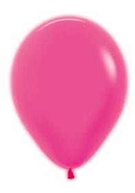 (image for) ST BALLOON NEON FUCHSIA 100S - 5"