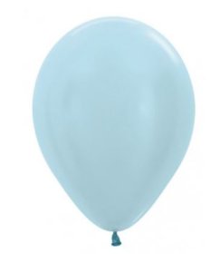 (image for) ST BALLOON SATIN BLUE 50S - 5"