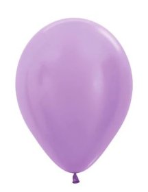 (image for) ST BALLOON SATIN LILAC 100S - 5"