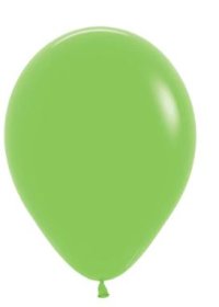 (image for) ST BALLOON F/LIME GREEN 100S - 5"