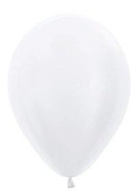 (image for) ST BALLOON SATIN PEARL 25S - 18"