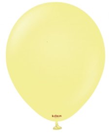 (image for) KS BALLOON MA/YELLOW 100S - 12"