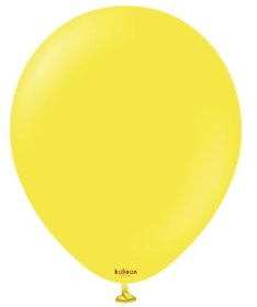 (image for) KS BALLOON STD/YELLOW 100S - 5"