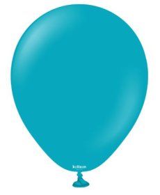 (image for) KS BALLOON STD/TURQUOISE 100S - 5"
