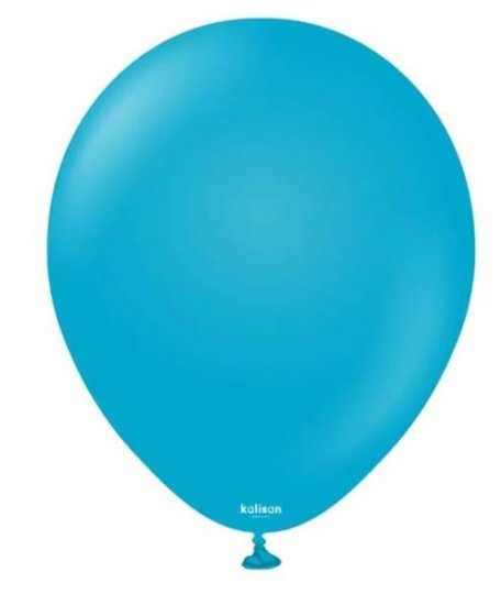 (image for) KS BALLOON R/BLUE GLASS 25S - 18\"