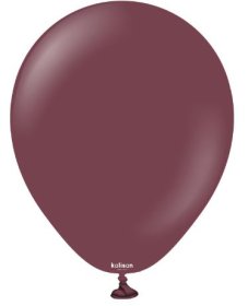 (image for) KS BALLOON STD/BURGUNDY 100S - 5"