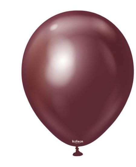 (image for) KS BALLOON M/BURGUNDY 25S - 18\"