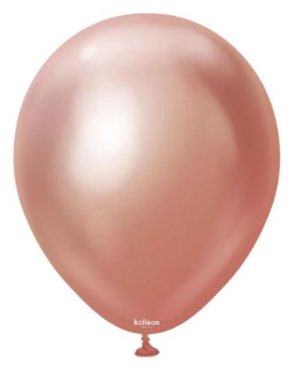 (image for) KS BALLOON M/ROSE GOLD 50S - 12\"