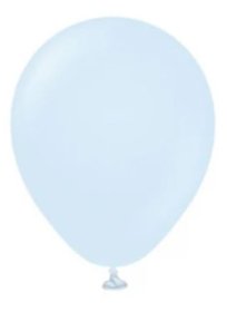 (image for) KS BALLOON MA/BABY BLUE 2S - 24"