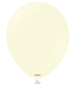 (image for) KS BALLOON MA/PALE YELLOW 100S - 12"