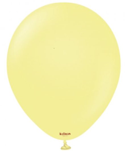 (image for) KS BALLOON MA/YELLOW 100S - 5\"