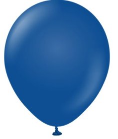 (image for) KS BALLOON STD/DARK BLUE 25S - 18"