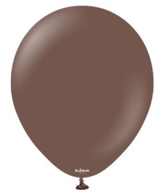(image for) KS BALLOON STD/CHOCO BROWN 25S - 18"