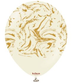 (image for) KS BALLOON NEBULA WHI SAND 25S - 12"