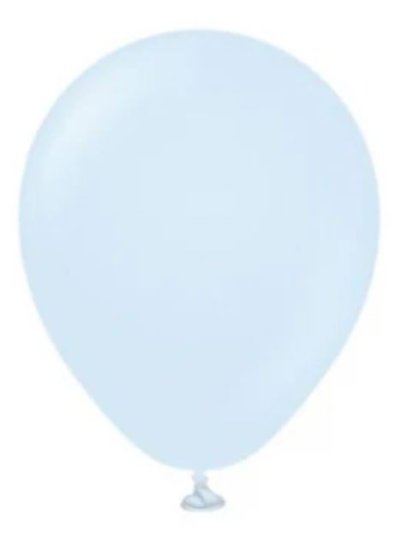 (image for) KS BALLOON MA/BABY BLUE 25S - 18\"
