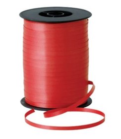 (image for) QT CURL RIBBON RED 500M - 5MM