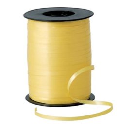 (image for) QT CURL RIBBON S/YELLOW 500M - 5MM