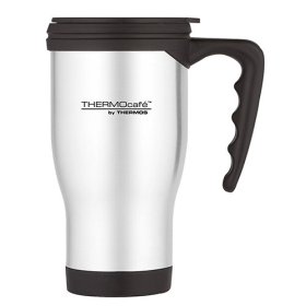 (image for) THERMOCAFE TRAVEL MUG STEEL - 400ML