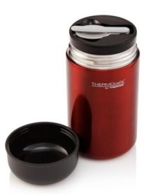 (image for) THERMOCAFE FOOD FLASK RED - 400ML