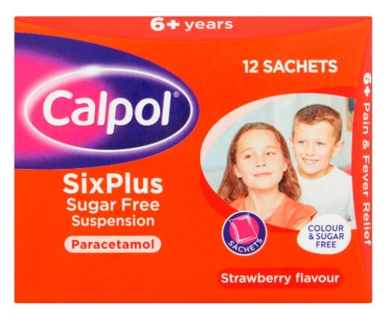(image for) CALPOL S/F 6Y+ SACHETS
