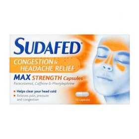 (image for) SUDAFED MAXSTRENGTH CAPSULE6/5 - 16S