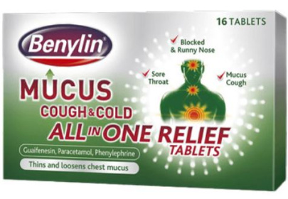 (image for) BENYLIN MUCUS COUGH & COLD - 16S