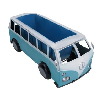 (image for) HAR/GAR BLUE CAMPERVAN PLANTER