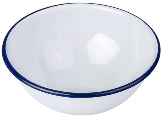 (image for) HL PUDDING BOWL WHITE - 14CM