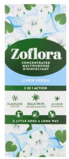 (image for) ZOFLORA DISINFECT LINEN FRESH - 500ML