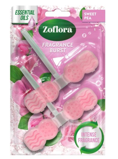 (image for) ZOFLORA RIM BLOCK SWEET PEA - 2X48G