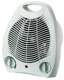 (image for) HIGHLANDS FAN HEATER WHITE - 2KW