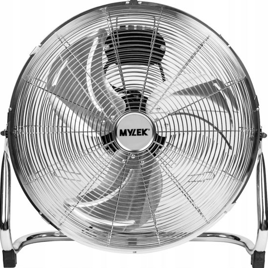 (image for) HL CHROME FLOOR FAN - 18\"