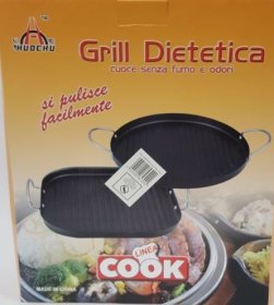 (image for) GRILL TRAY WITH HANDLES N/S - 30CM