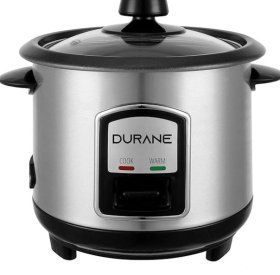 (image for) DURANE RICE COOKER S/ST &STEAM - 1.8L