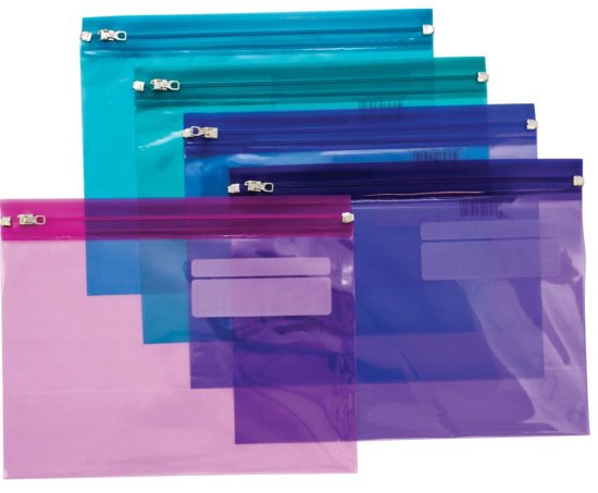 (image for) PUK ZIP WALLET BAG ASSORTED - A5