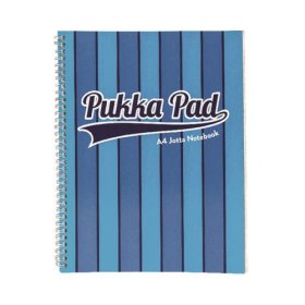 (image for) PUK PAD NOTEBOOK BLUE 200PAGE - A4