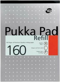 (image for) PUK PAD REFILL GRAPH 160PAGE - A4